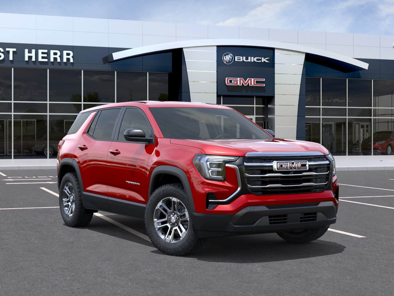 New 2027 Volcanic Red Tintcoat GMC Elevation image 7