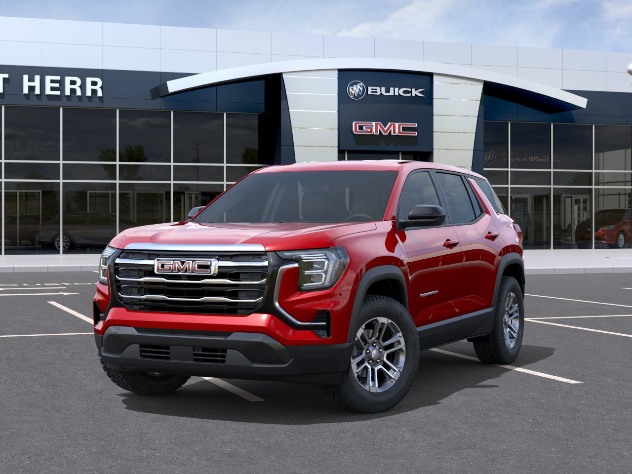 New 2027 Volcanic Red Tintcoat GMC Elevation image 6