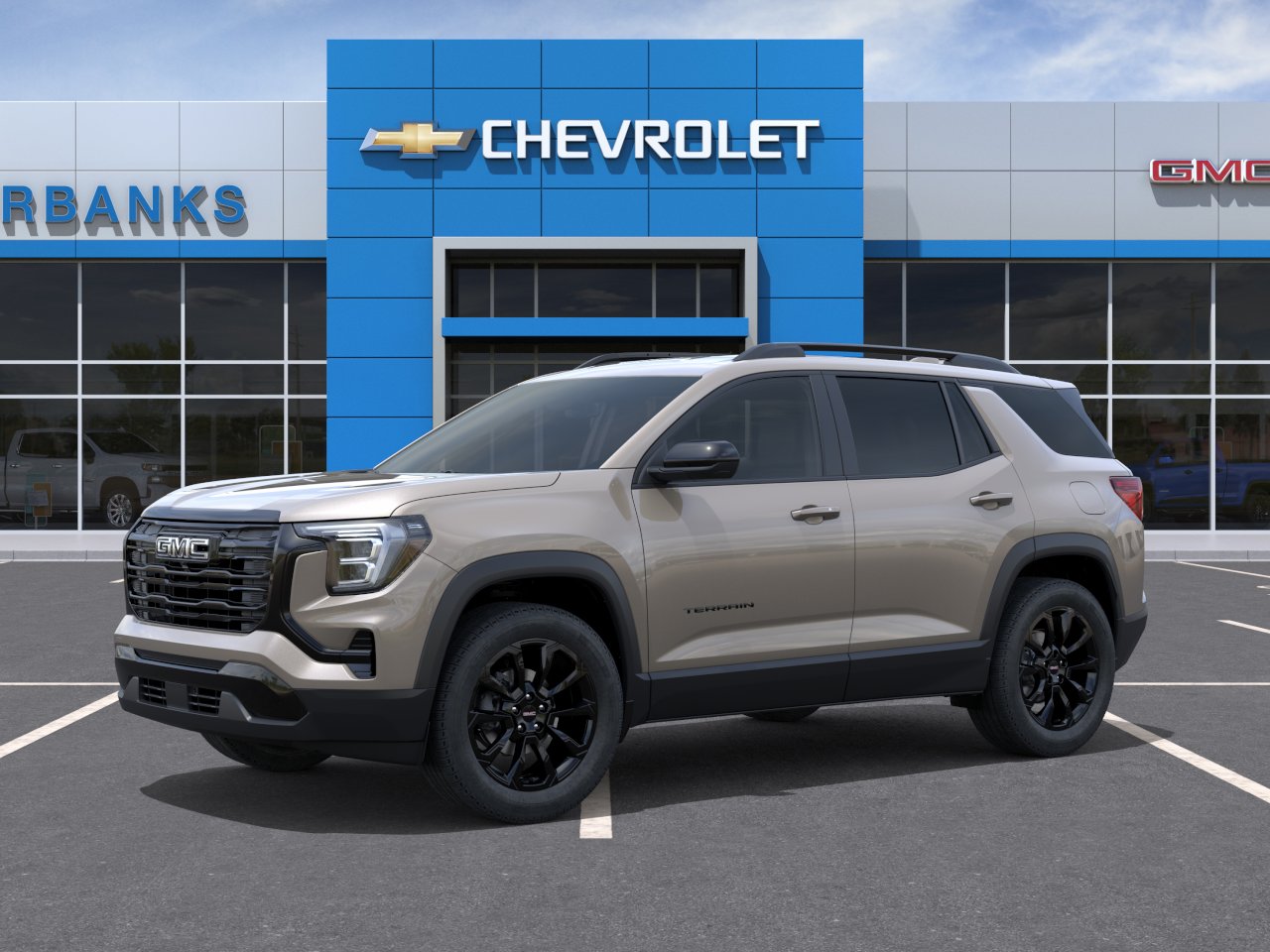 New 2027 Riverstone Metallic GMC Elevation image 2