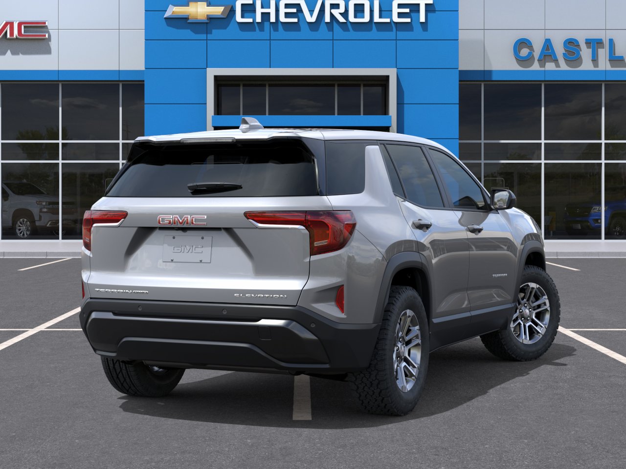 New 2027 Sterling Metallic GMC AWD Elevation image 30