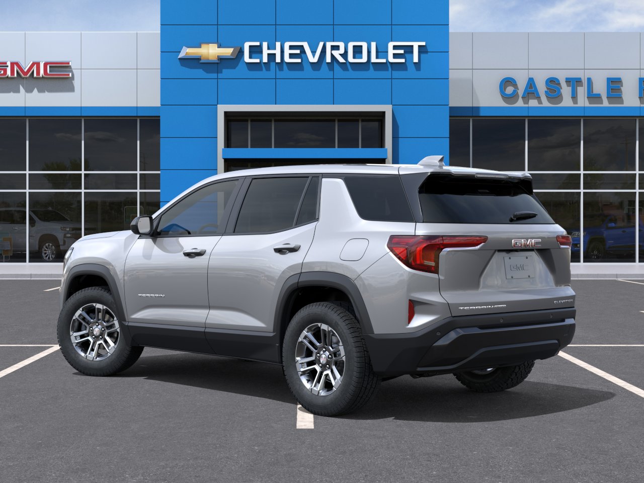 New 2027 Sterling Metallic GMC AWD Elevation image 29