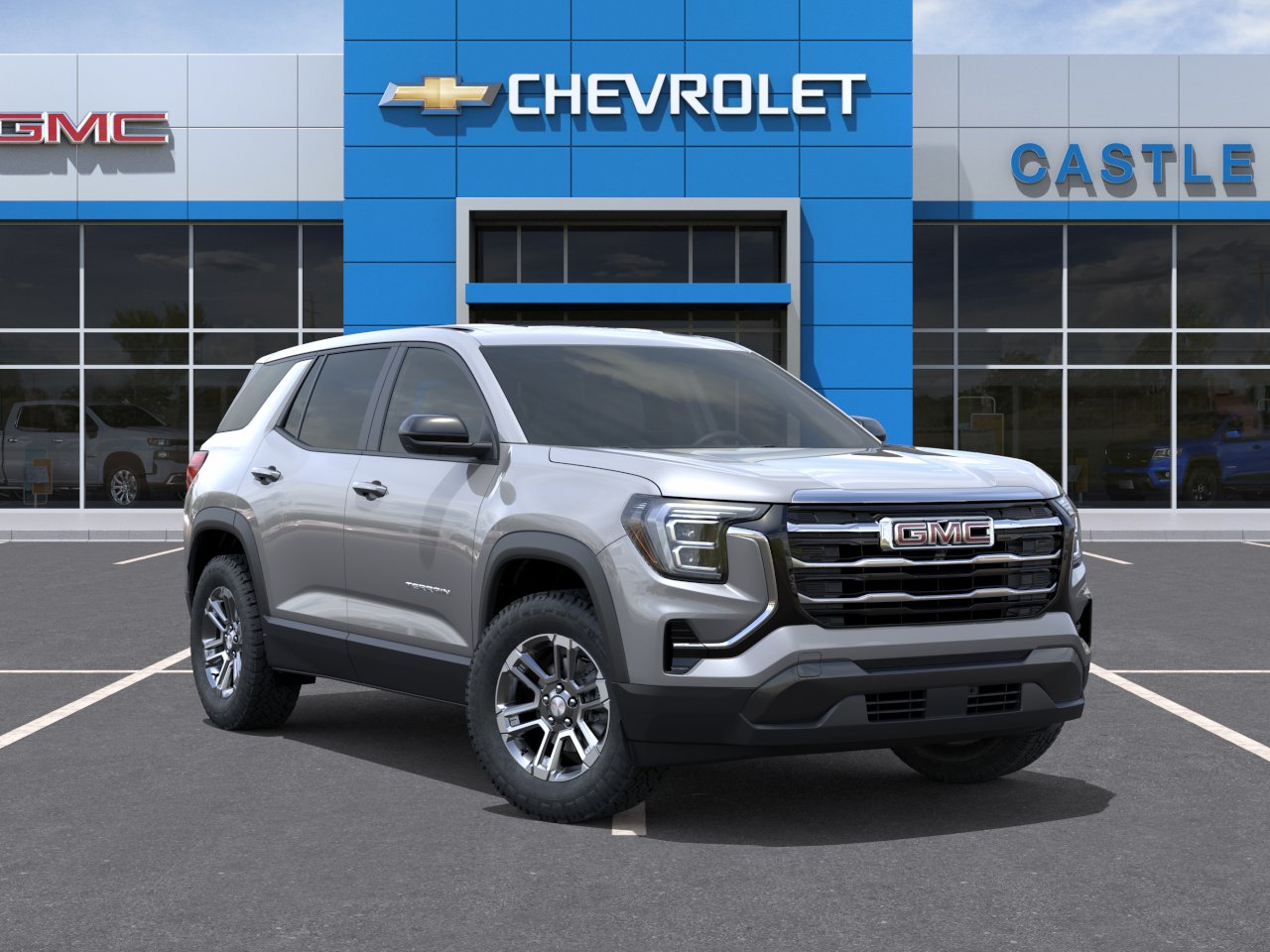 New 2027 Sterling Metallic GMC AWD Elevation image 33