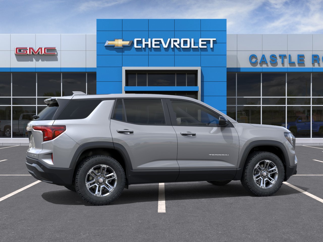 New 2027 Sterling Metallic GMC AWD Elevation image 31