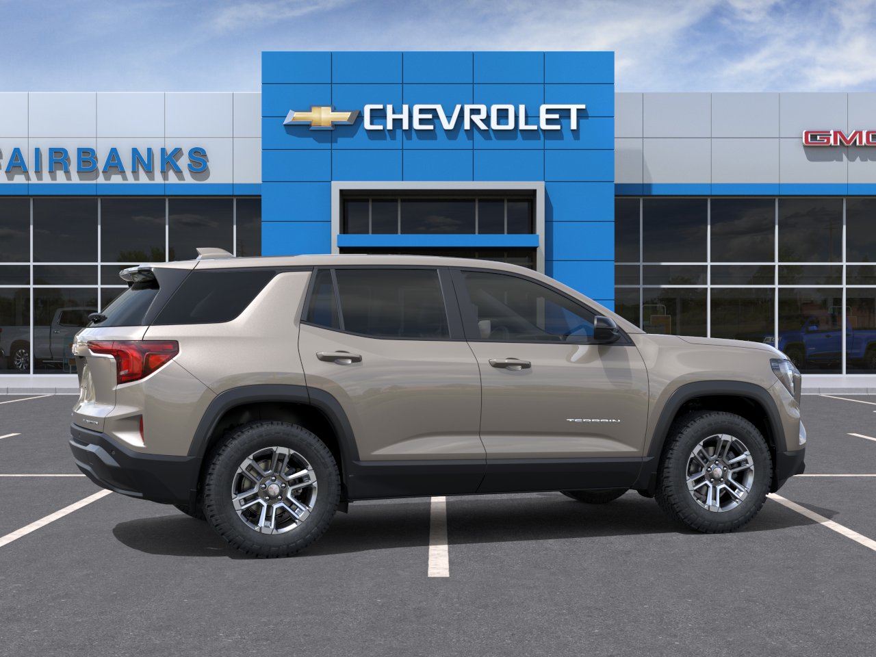 New 2027 Riverstone Metallic GMC Elevation image 5