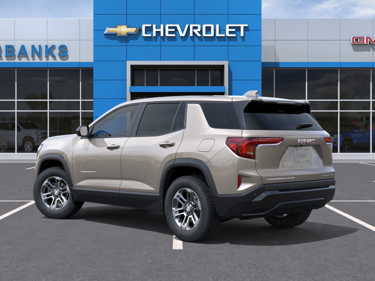 New 2027 Riverstone Metallic GMC Elevation image 3