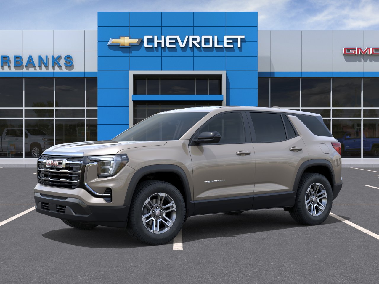 New 2027 Riverstone Metallic GMC Elevation image 2