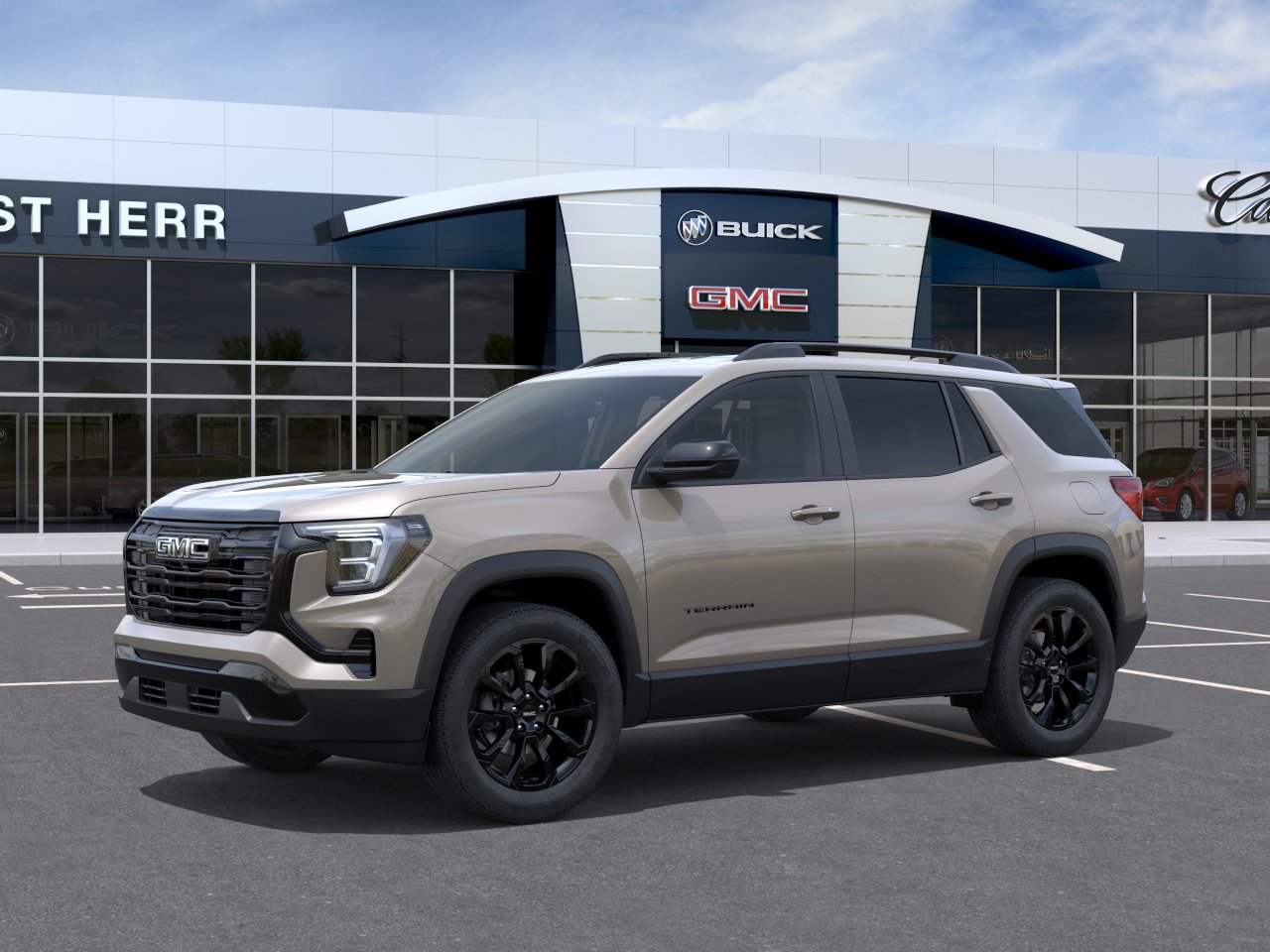 New 2027 Riverstone Metallic GMC Elevation image 2