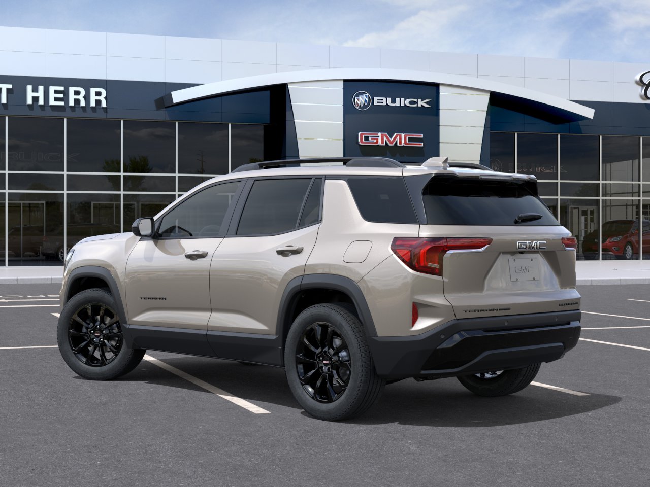 New 2027 Riverstone Metallic GMC Elevation image 3
