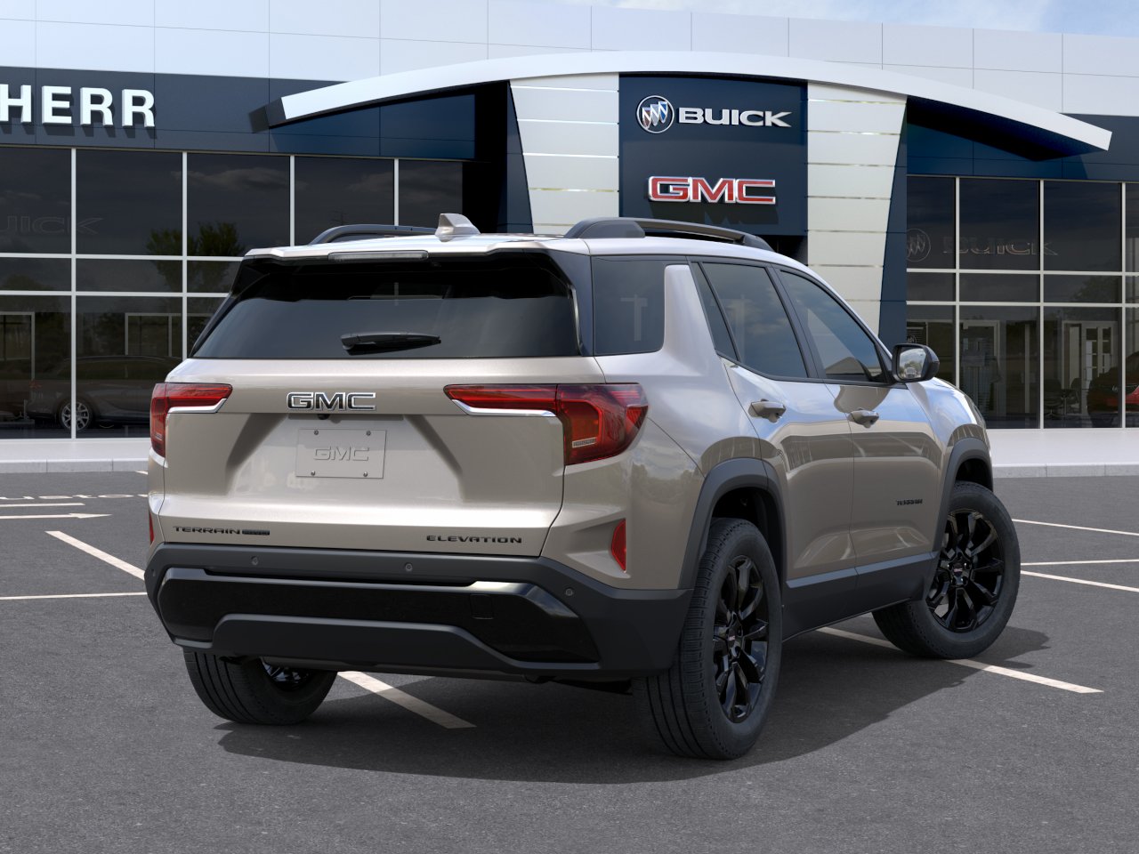 New 2027 Riverstone Metallic GMC Elevation image 4
