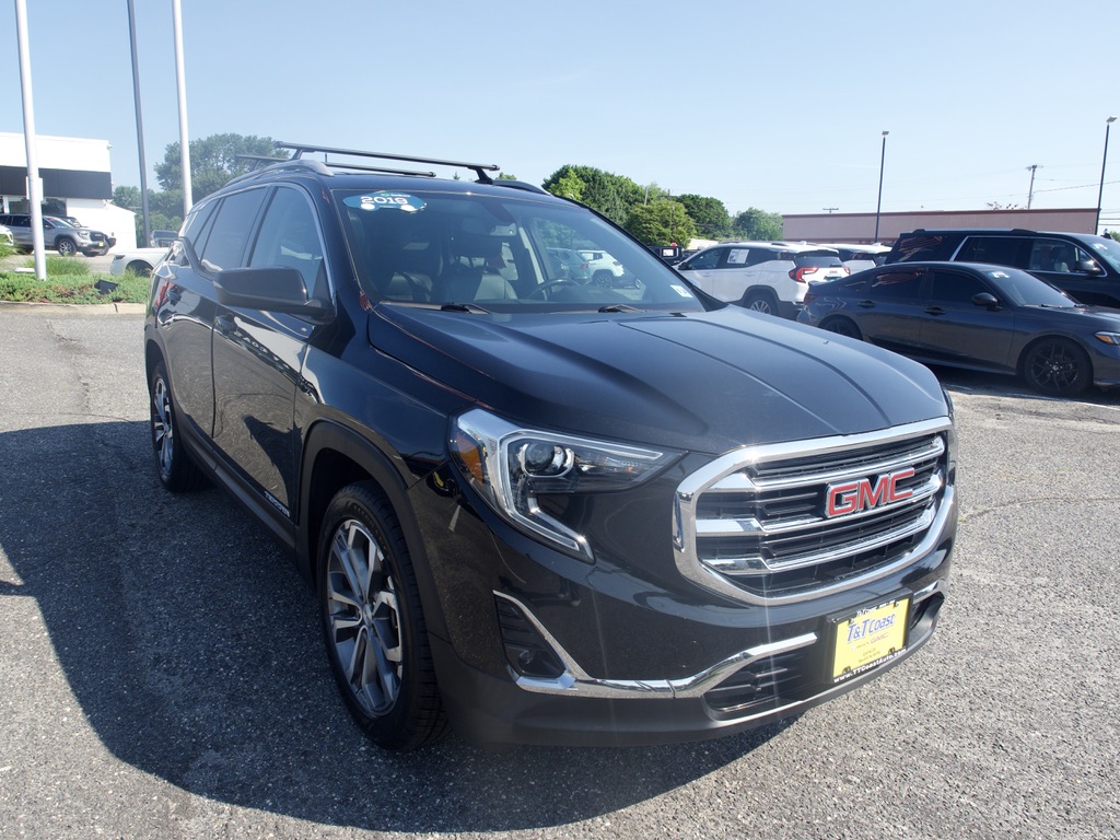 Certified Used 2019 EBONY TWILIGHT METALLIC GMC SLT image 4