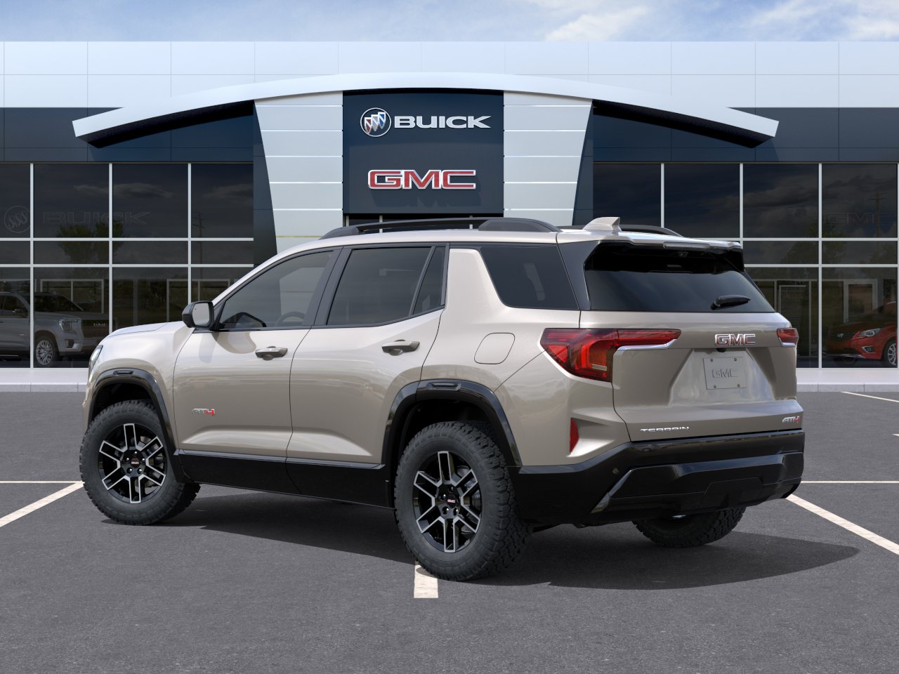 New 2026 Riverstone Metallic GMC AT4 image 3