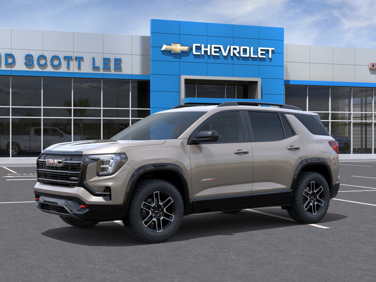 New 2026 Riverstone Metallic GMC AT4 image 2