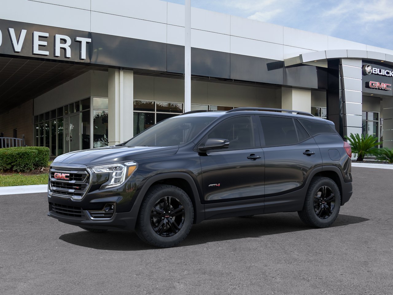 New 2024 GMC Terrain AT4 SUV in Austin B240856 Covert Buick GMC Austin