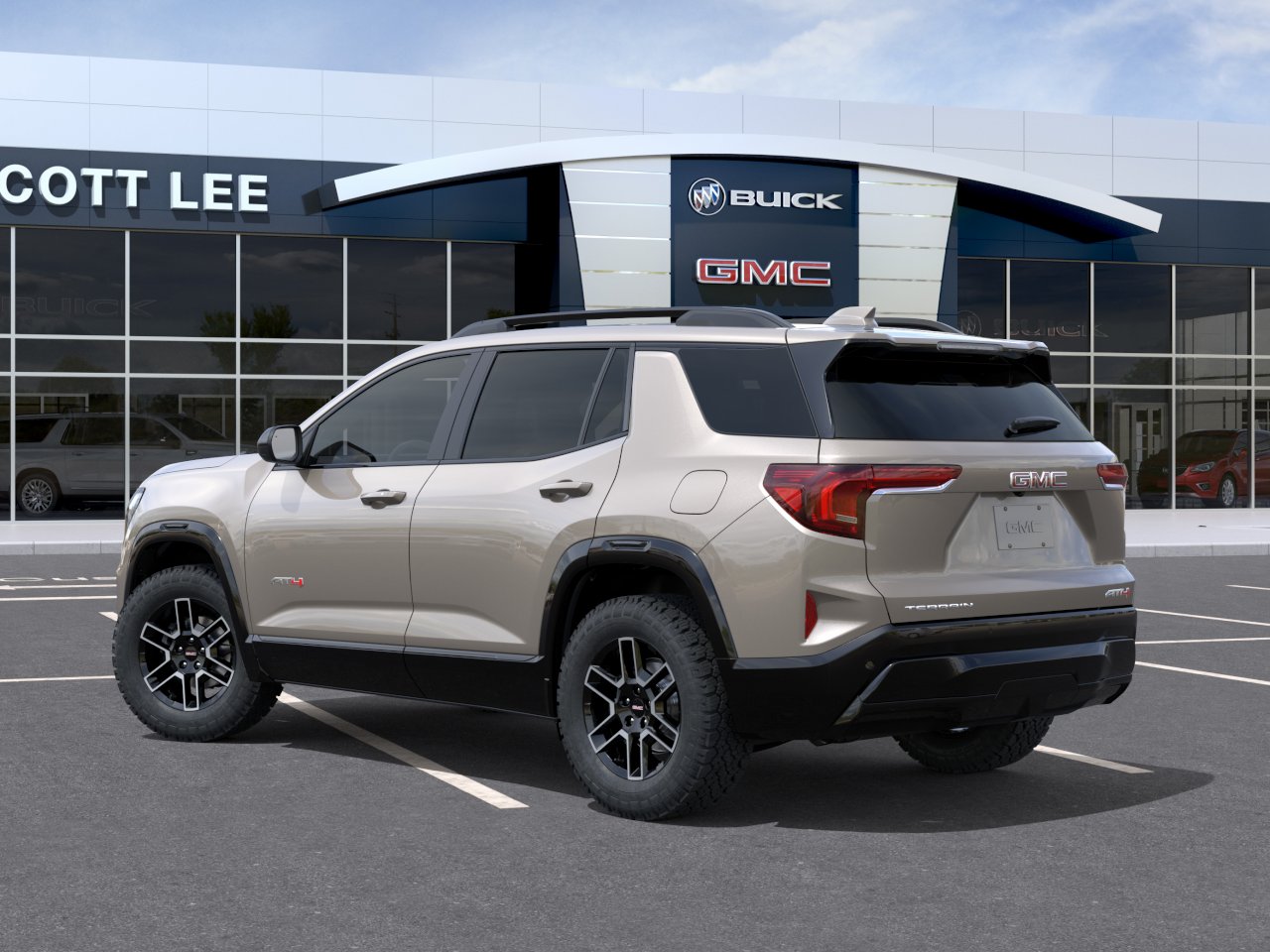 New 2026 Riverstone Metallic GMC AT4 image 3