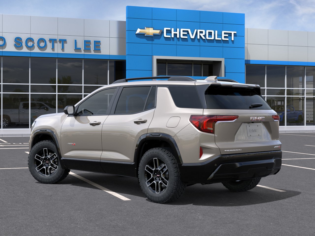 New 2026 Riverstone Metallic GMC AT4 image 3