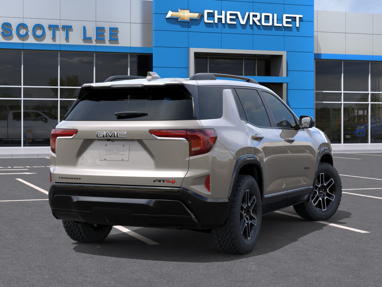 New 2026 Riverstone Metallic GMC AT4 image 4