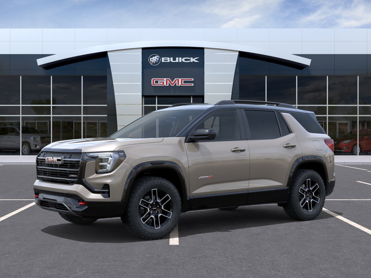 New 2026 Riverstone Metallic GMC AT4 image 2