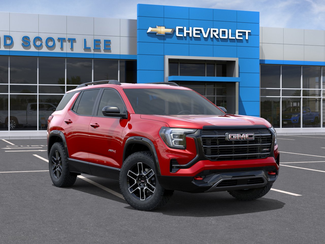 New 2027 Volcanic Red Tintcoat GMC AT4 image 7