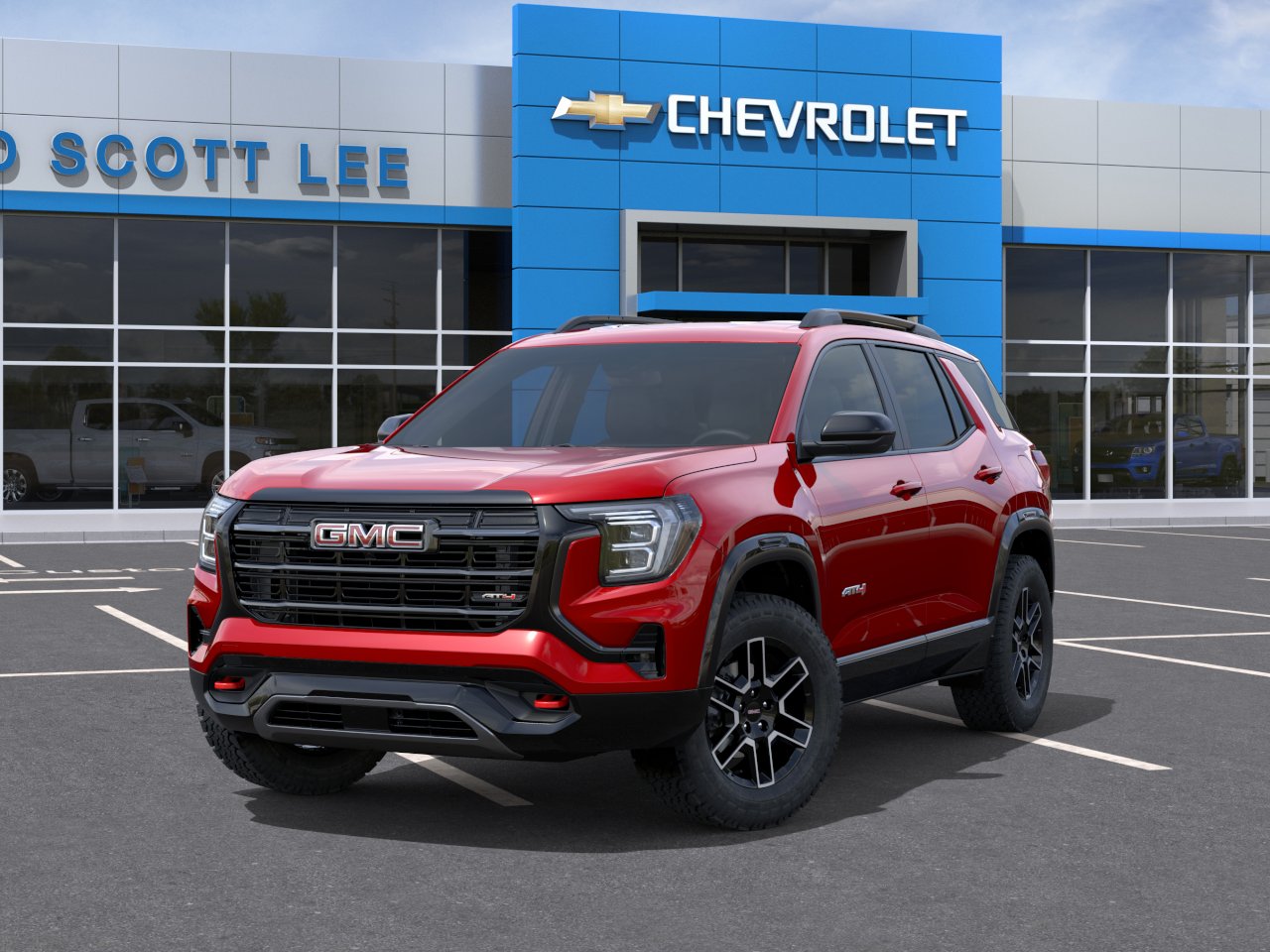 New 2027 Volcanic Red Tintcoat GMC AT4 image 6