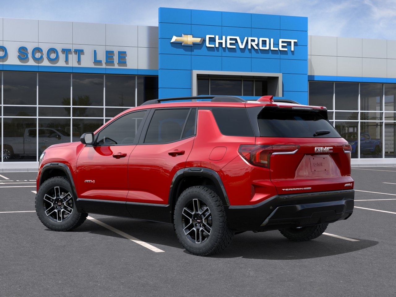 New 2027 Volcanic Red Tintcoat GMC AT4 image 3