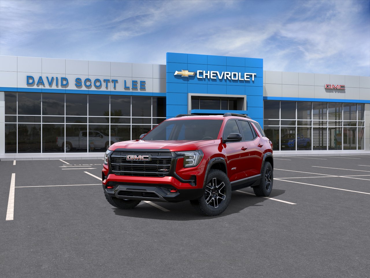 New 2027 Volcanic Red Tintcoat GMC AT4 image 8