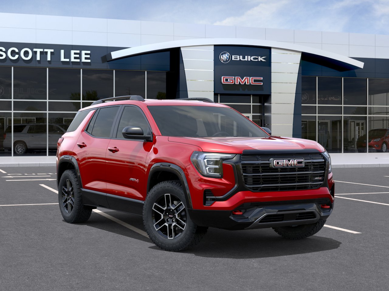 New 2027 Volcanic Red Tintcoat GMC AWD AT4 image 7