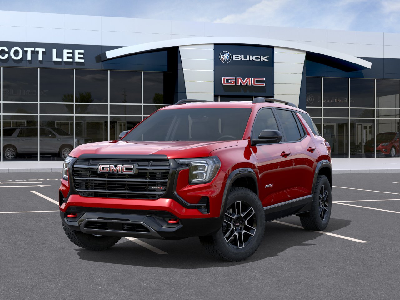 New 2027 Volcanic Red Tintcoat GMC AWD AT4 image 6