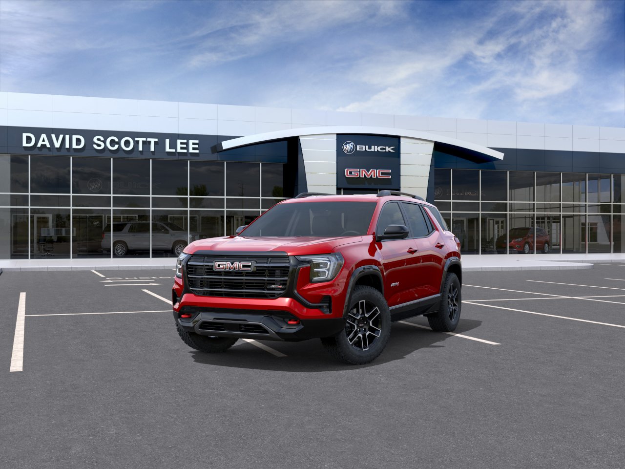 New 2027 Volcanic Red Tintcoat GMC AWD AT4 image 8