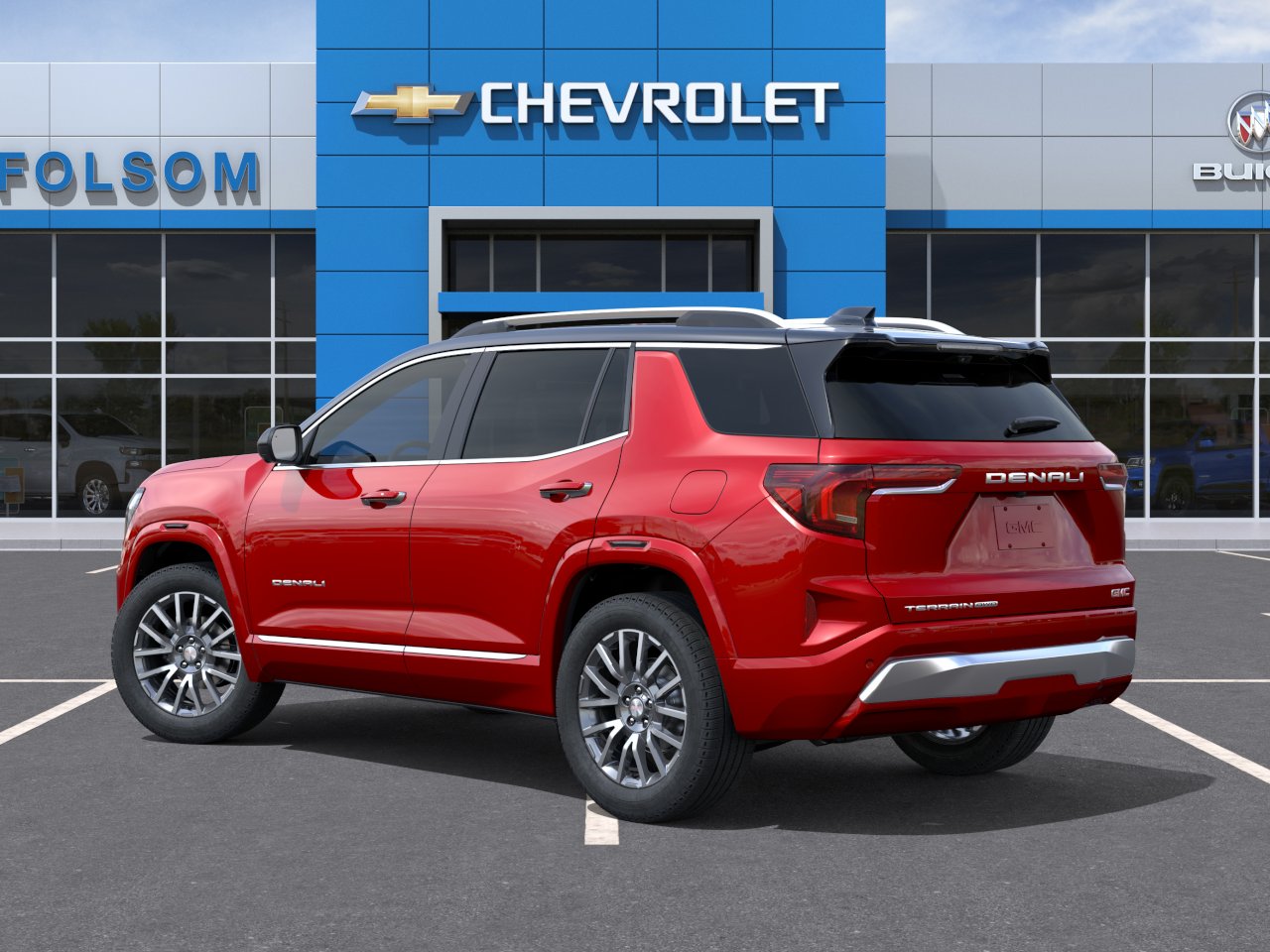 New 2027 Volcanic Red Tintcoat GMC Denali image 3