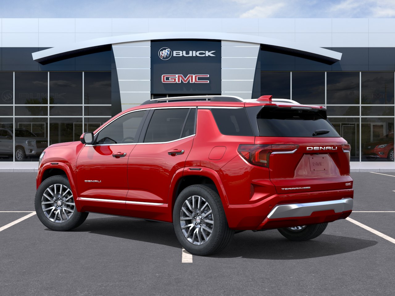 New 2026 Volcanic Red Tintcoat GMC Denali image 3