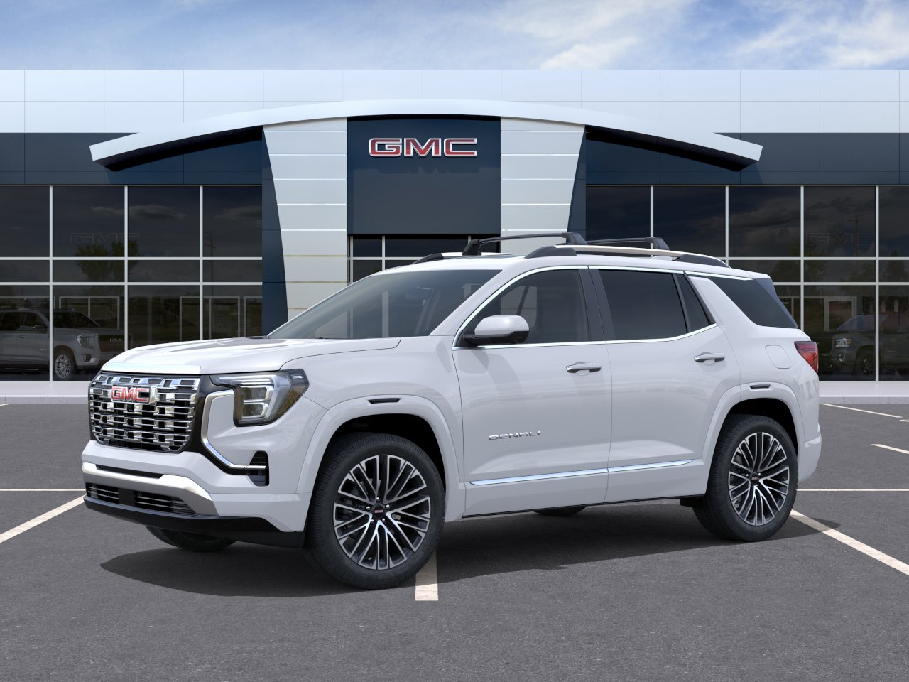 New 2027 Glacier White Tricoat GMC AWD Denali image 2