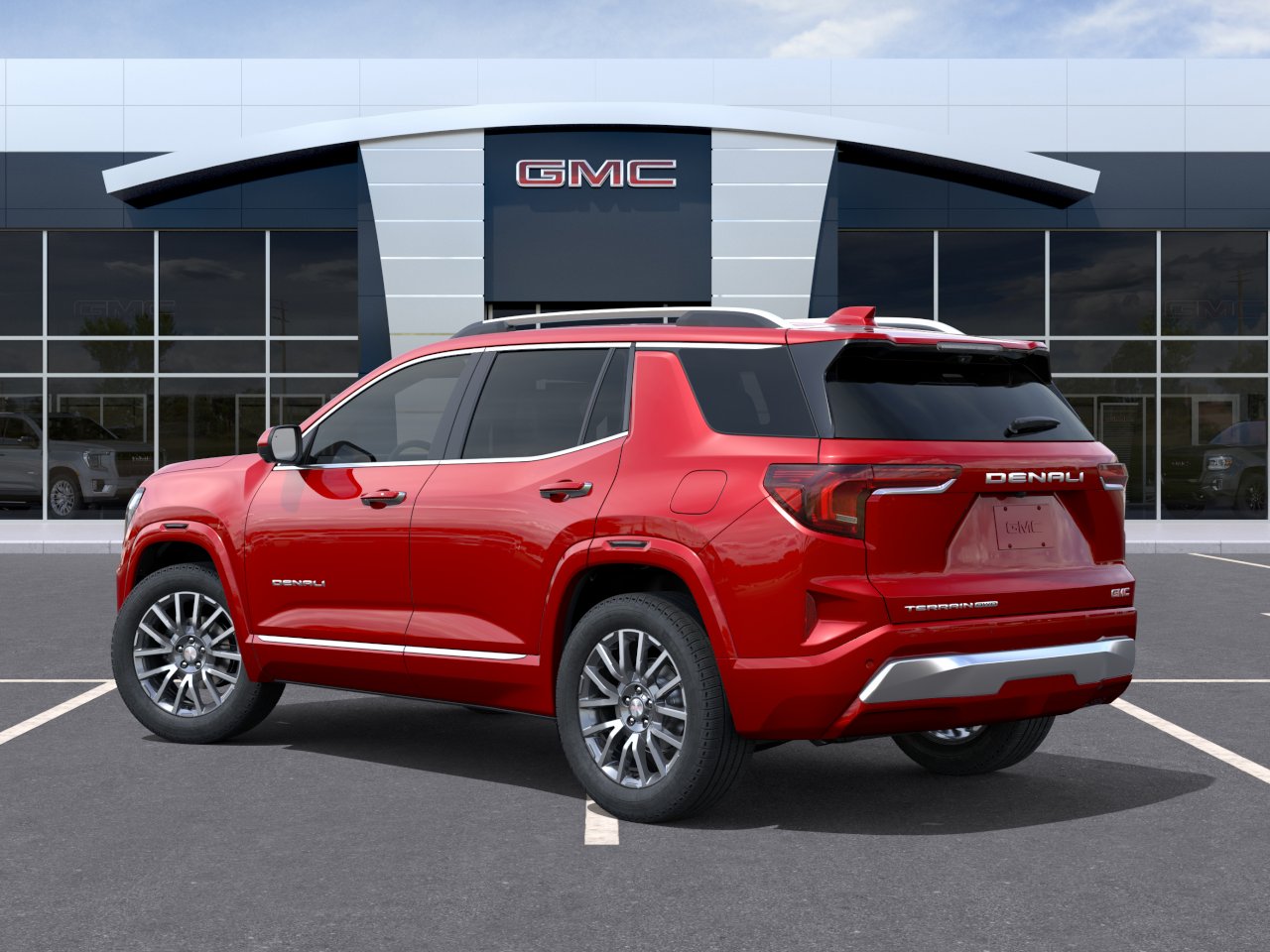 New 2027 Volcanic Red Tintcoat GMC Denali image 3