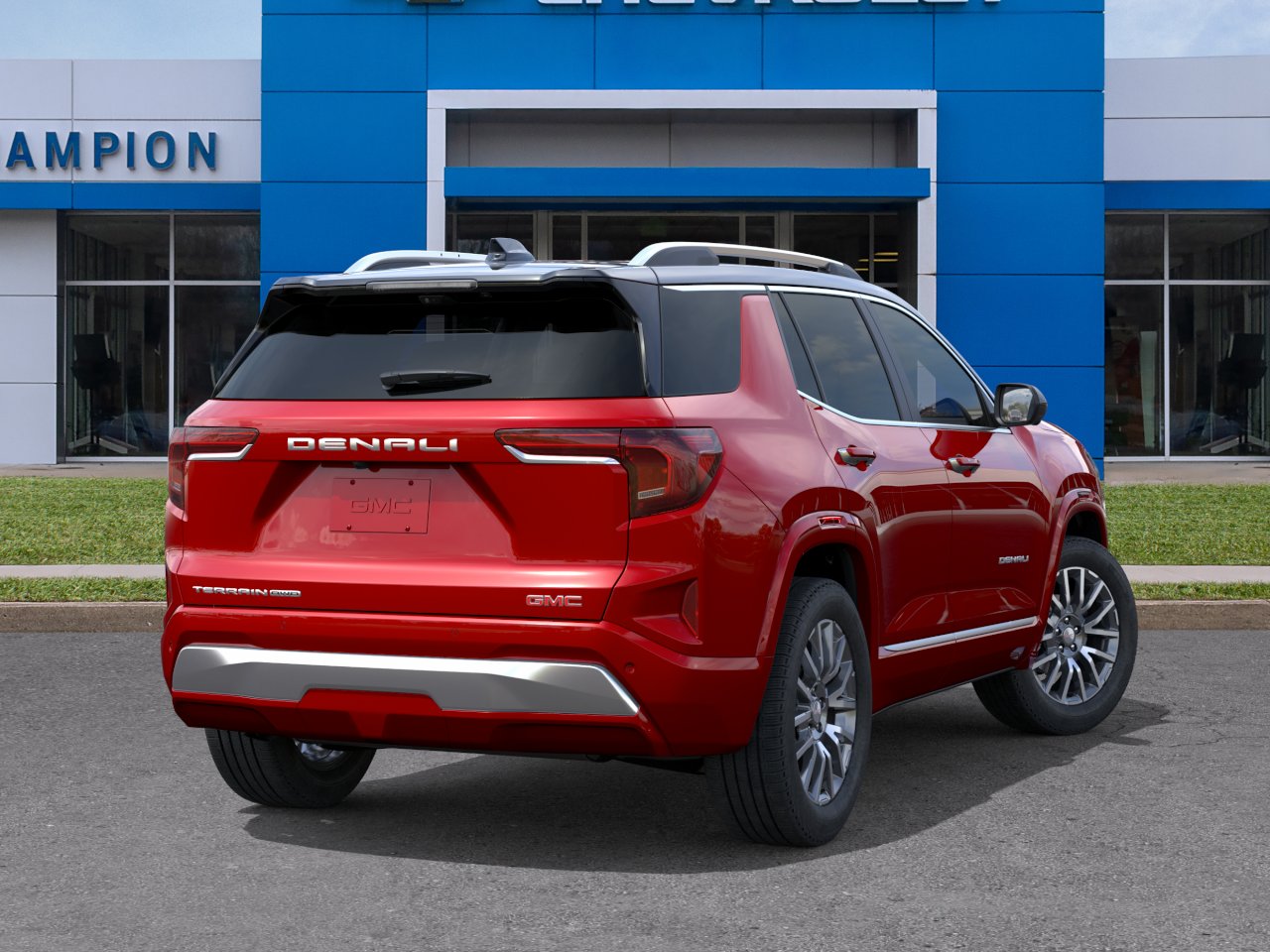 New 2026 Volcanic Red Tintcoat GMC Denali image 4