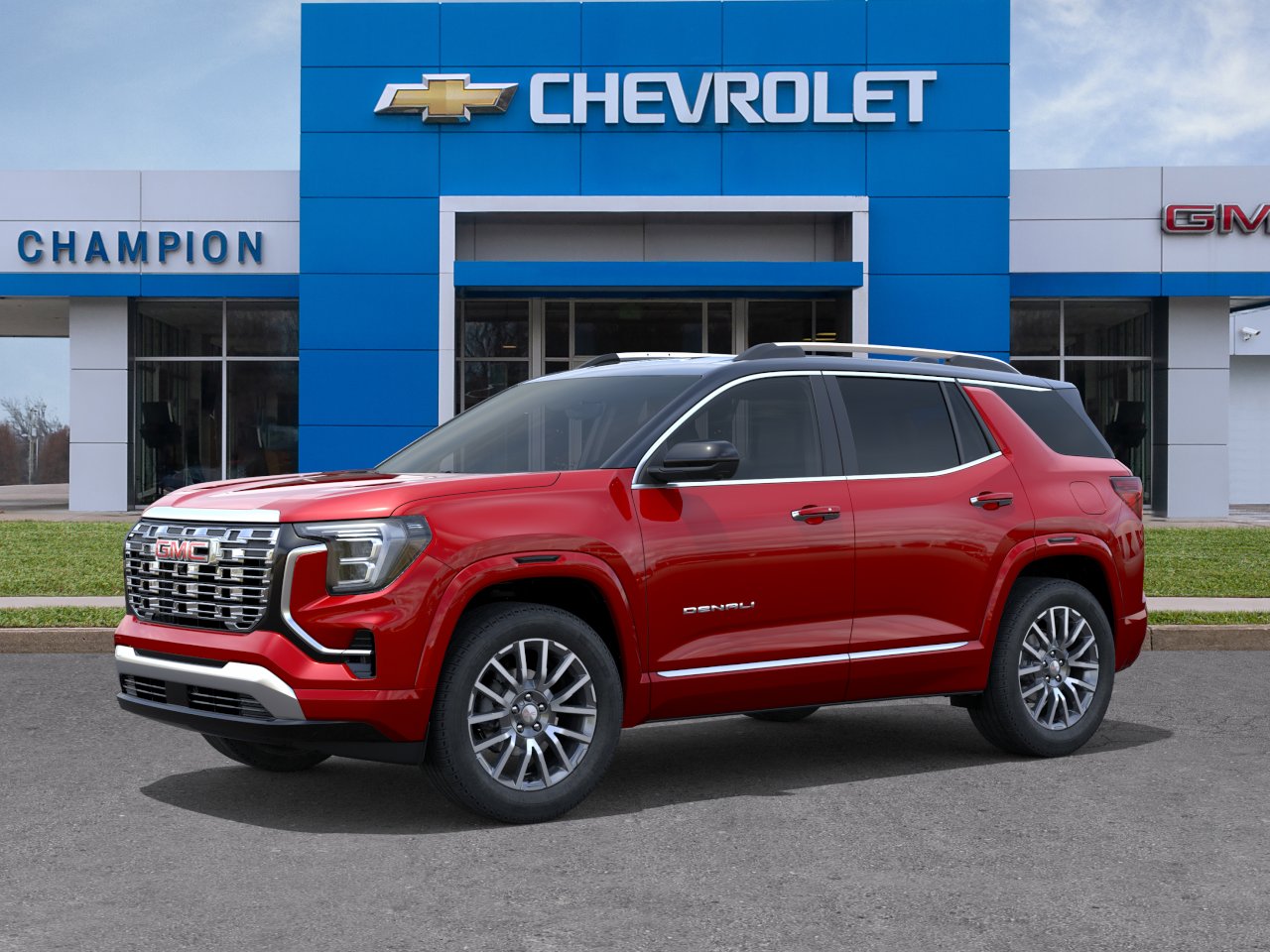 New 2026 Volcanic Red Tintcoat GMC Denali image 2