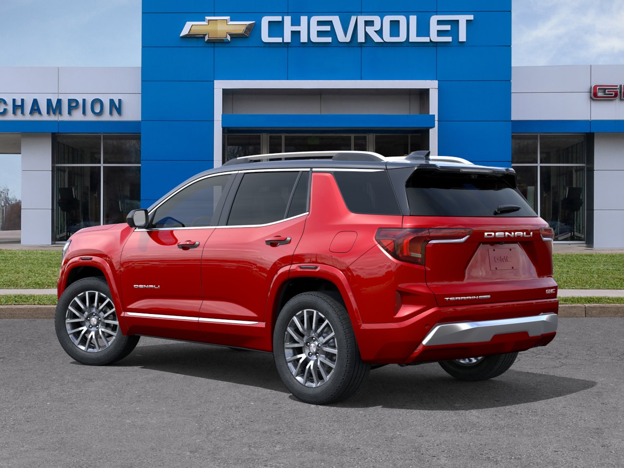 New 2026 Volcanic Red Tintcoat GMC Denali image 3