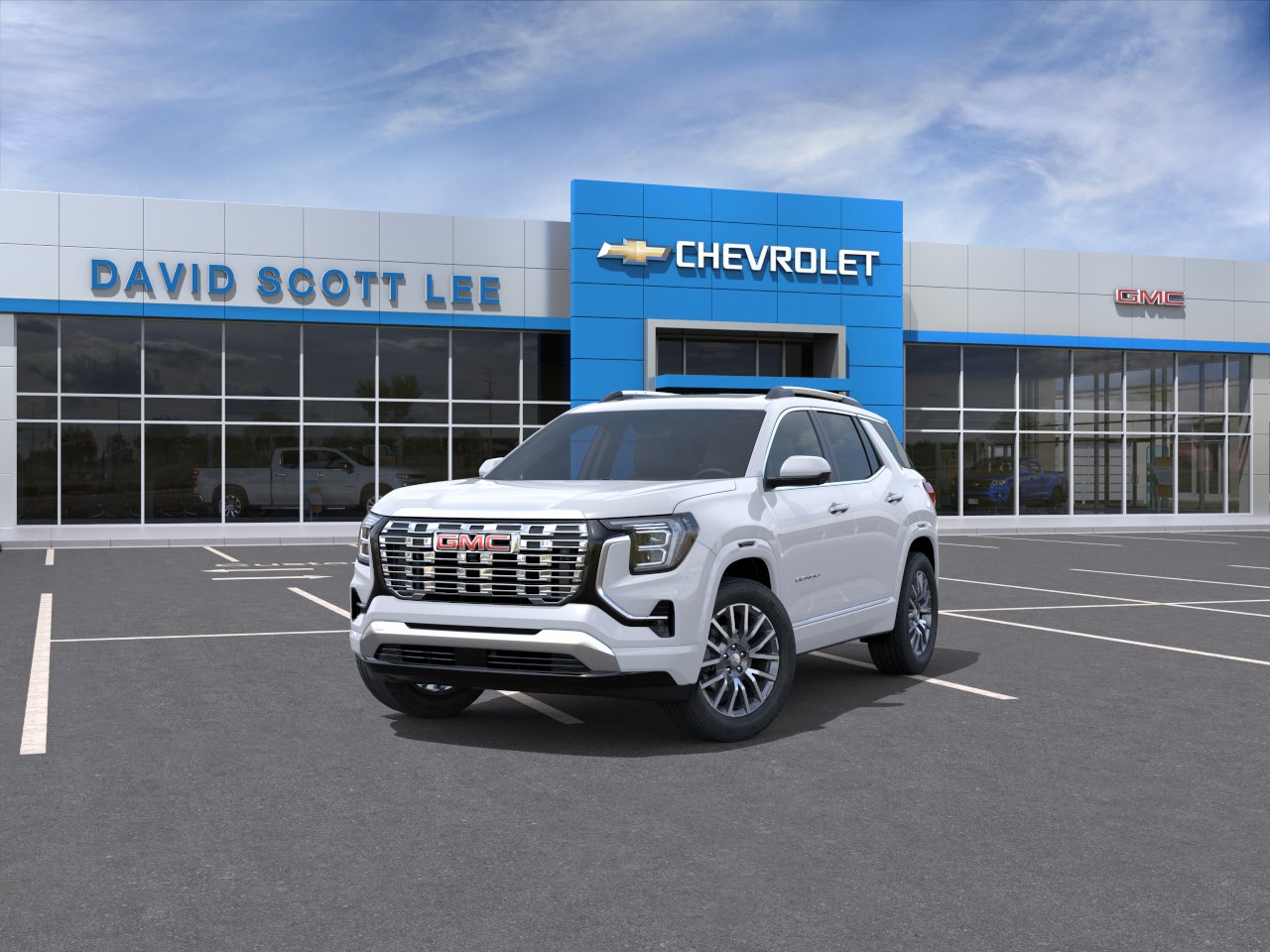 New 2026 Glacier White Tricoat GMC Denali image 8