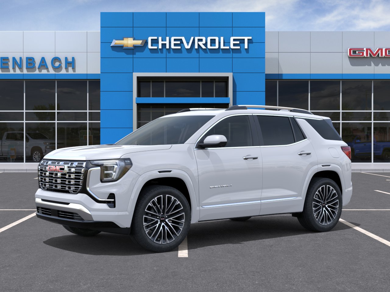 New 2026 Glacier White Tricoat GMC Denali image 2