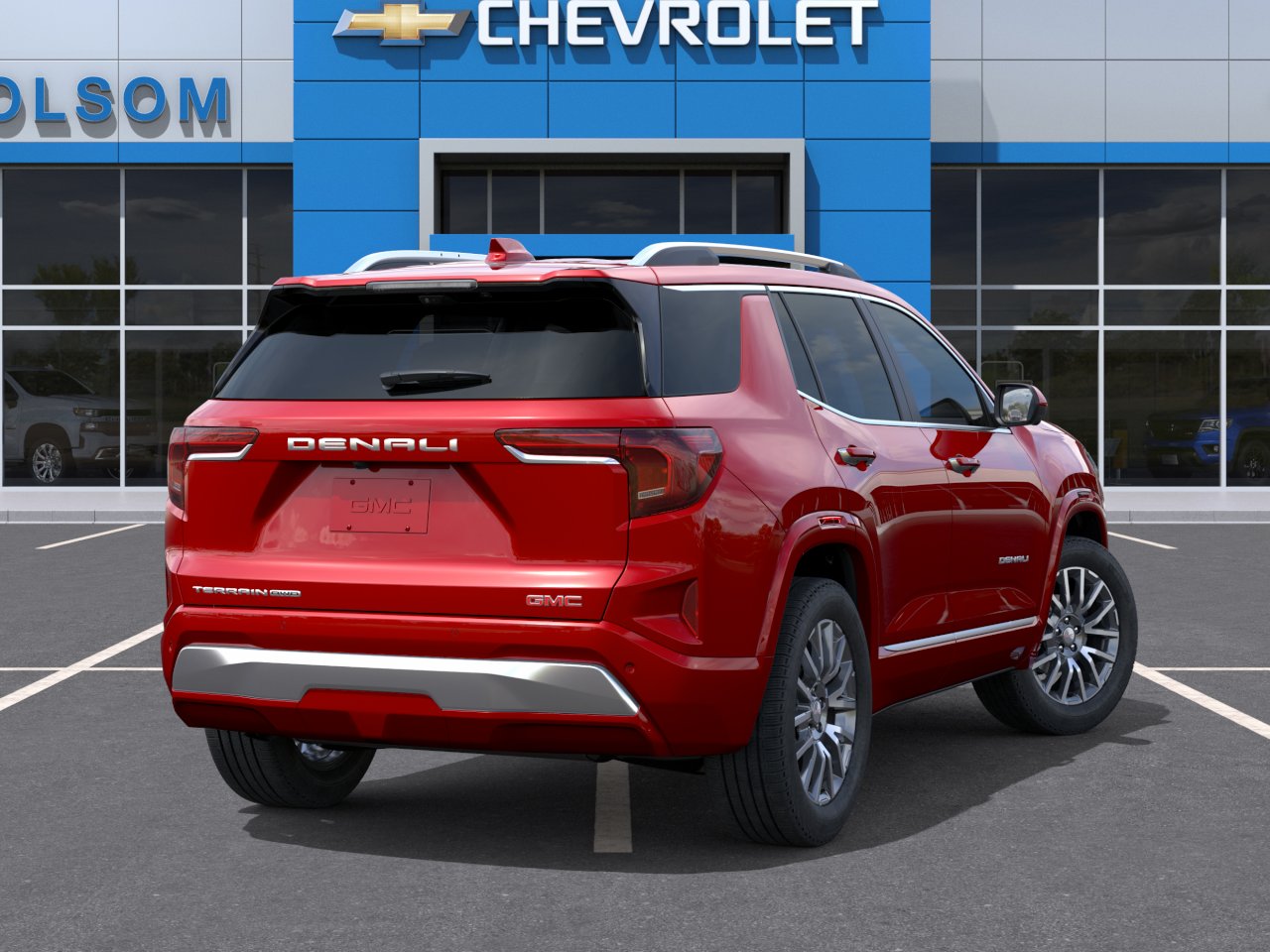 New 2027 Volcanic Red Tintcoat GMC Denali image 4