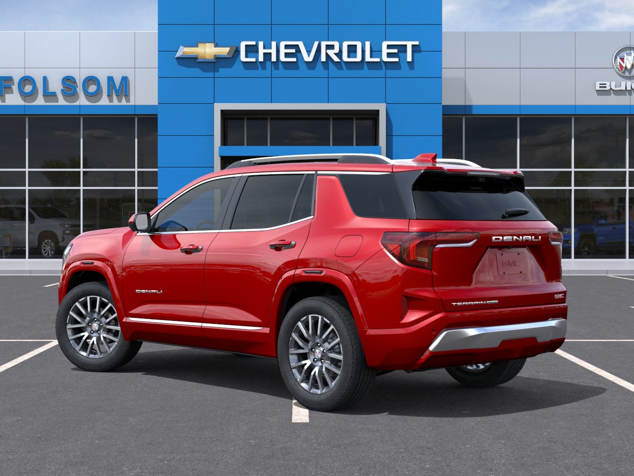 New 2027 Volcanic Red Tintcoat GMC Denali image 3