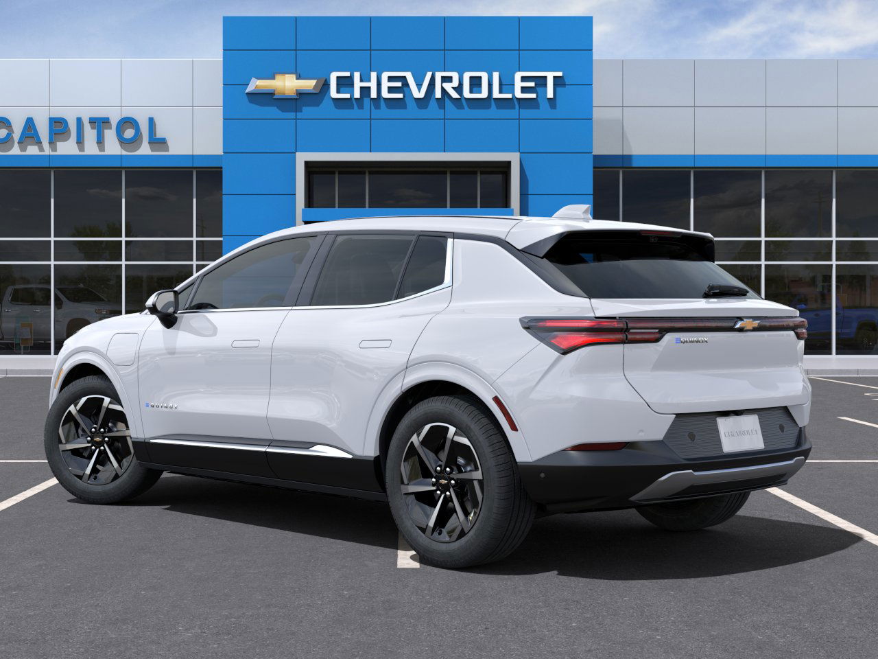 New 2025 Summit White Chevrolet LT image 3