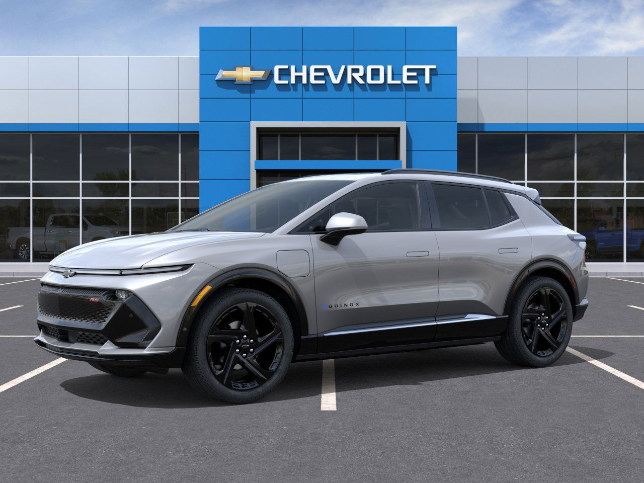 New 2025 Sterling Gray Metallic Chevrolet RS image 2