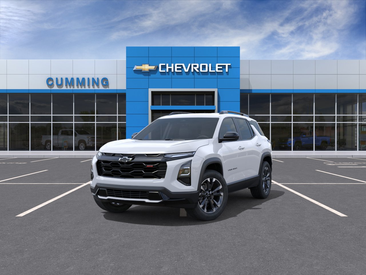 New 2027 Polar White Tricoat Chevrolet RS image 8