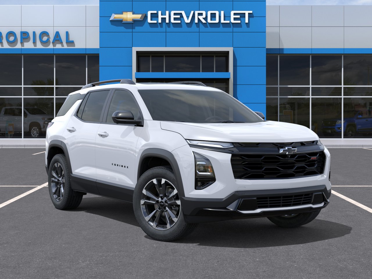 New 2027 Polar White Tricoat Chevrolet RS image 7