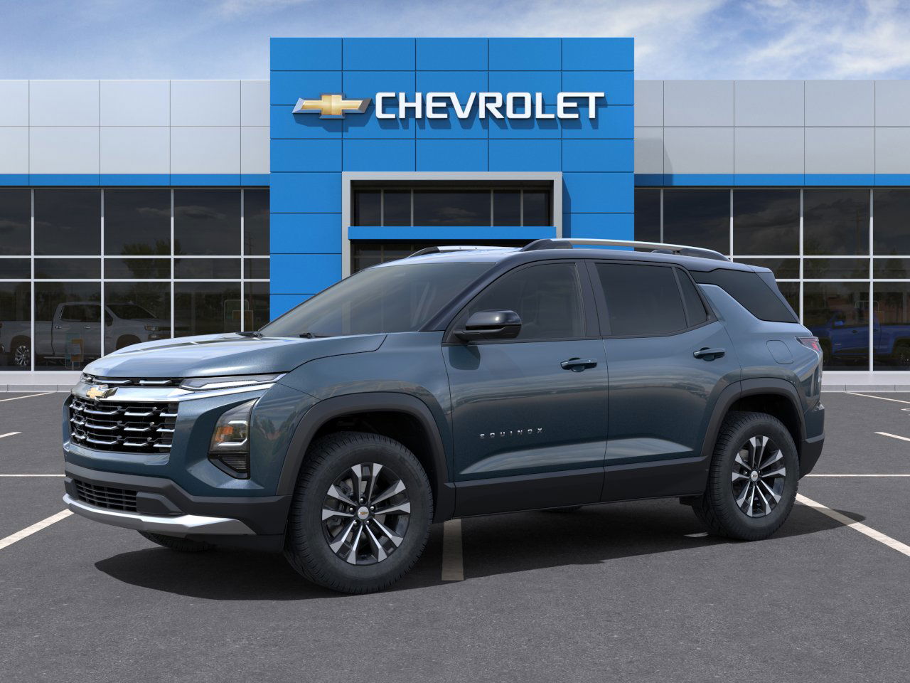 New 2025 Lakeshore Blue Metallic Chevrolet LT image 2
