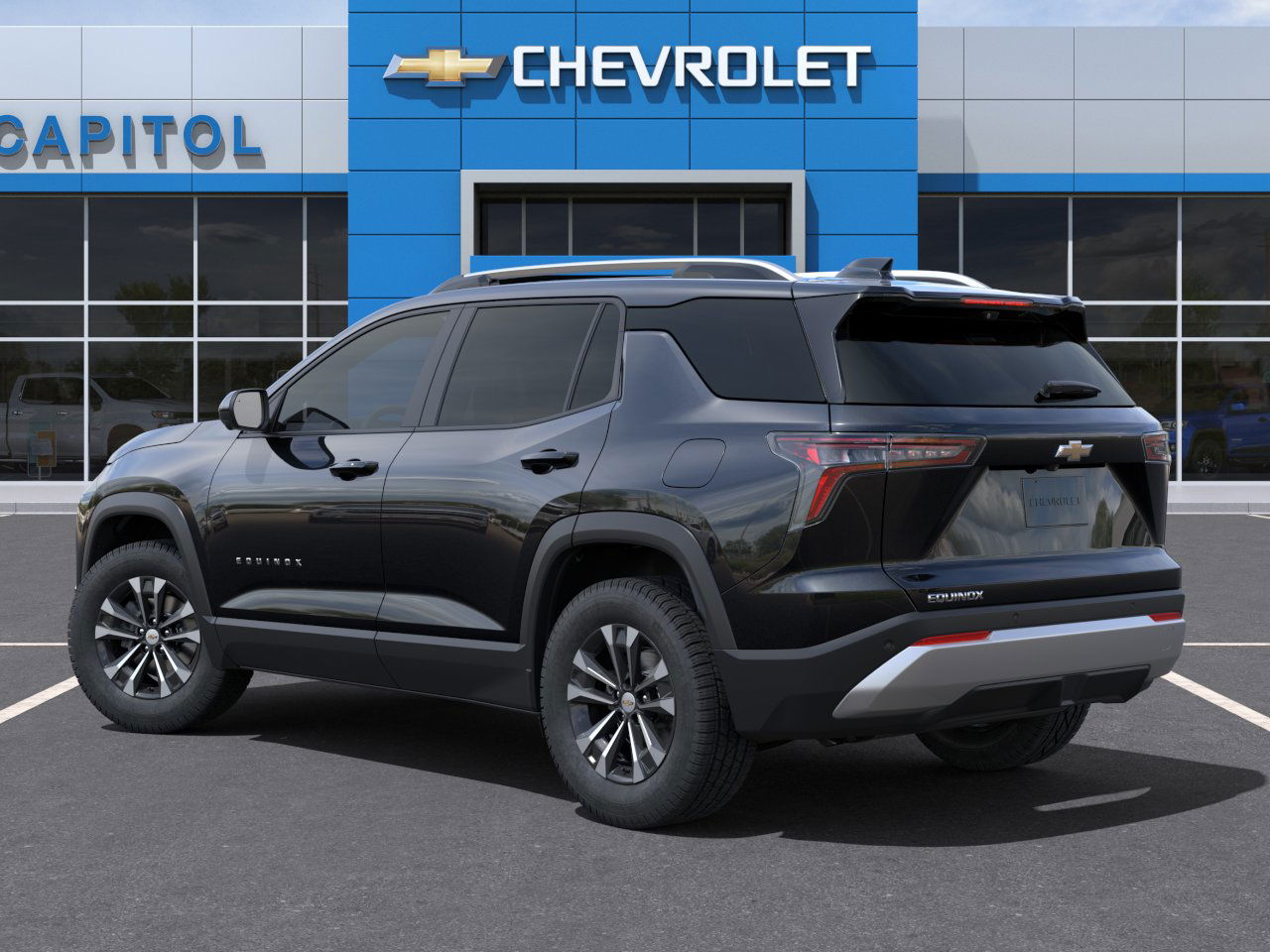 New 2025 Mosaic Black Metallic Chevrolet LT image 3