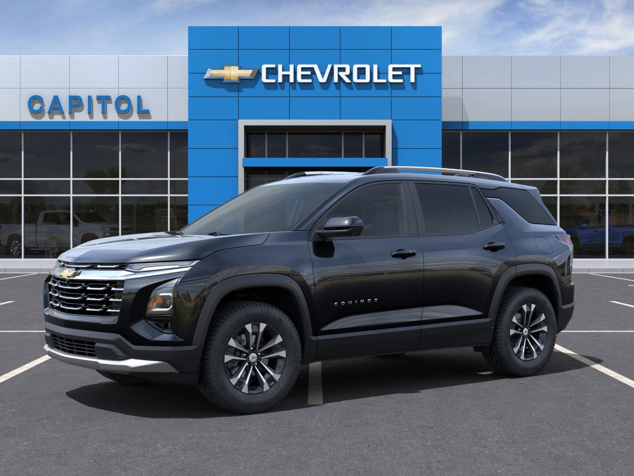 New 2025 Mosaic Black Metallic Chevrolet LT image 2
