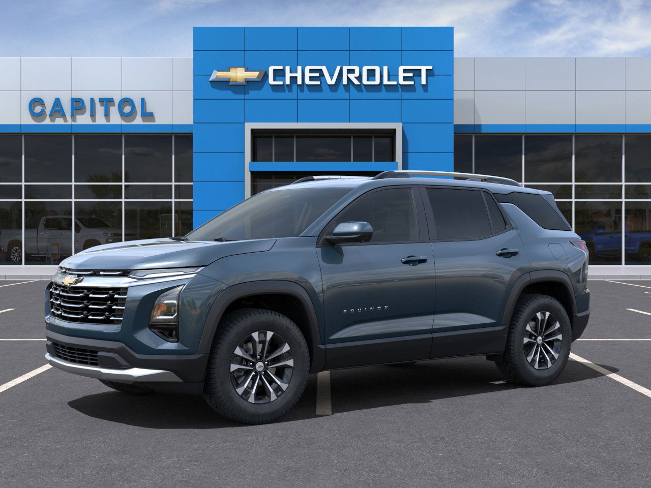 New 2025 Lakeshore Blue Metallic Chevrolet LT image 2