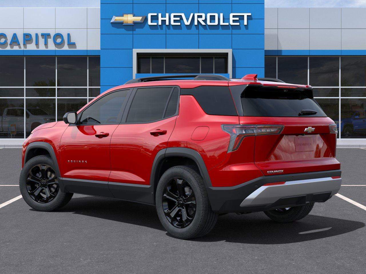 New 2025 Radiant Red Tintcoat Chevrolet LT image 3