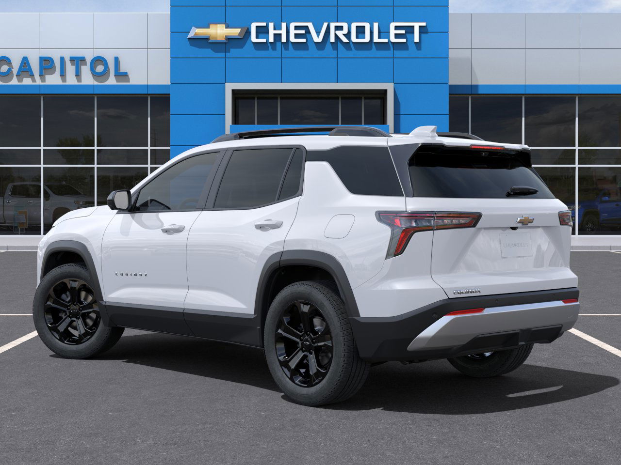 New 2025 Summit White Chevrolet LT image 3