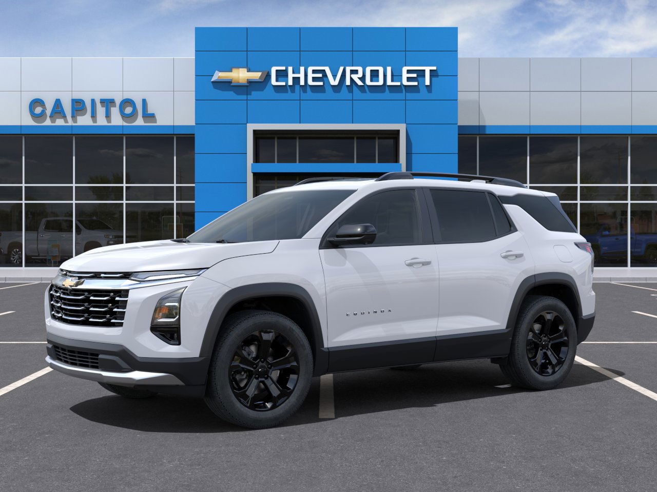 New 2025 Summit White Chevrolet LT image 2